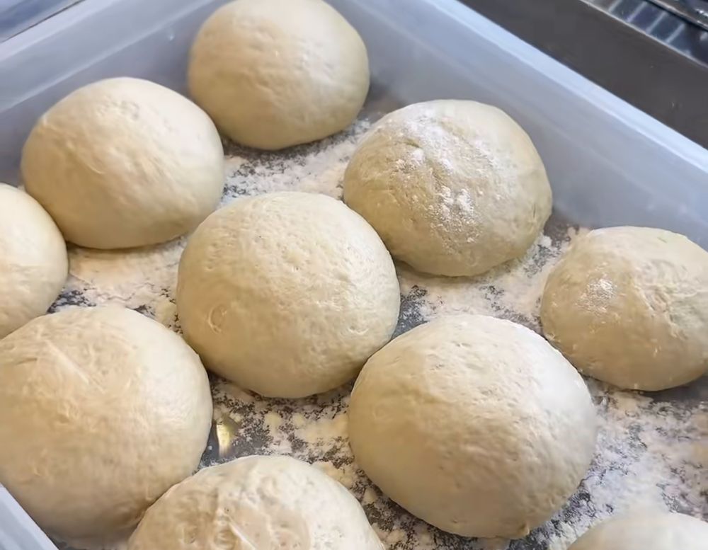 Teiglinge für das Rollo-Brot